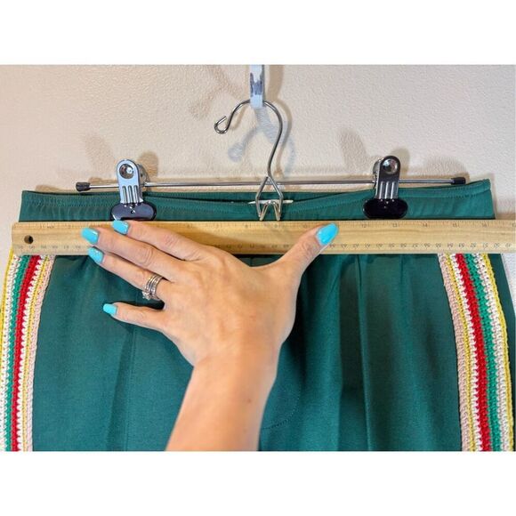 NWT Wales Bonner Rare Crochet Striped Green Top & Bottom Track Suit Men’s M - Picture 12 of 16